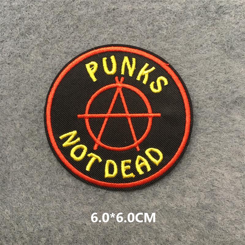 Bügelapplikationen Nähen Kleidung Haken Punk Und Cartoon Lustige Anime Kleidung Aufnäher Streifen Für Jacke Aufkleber