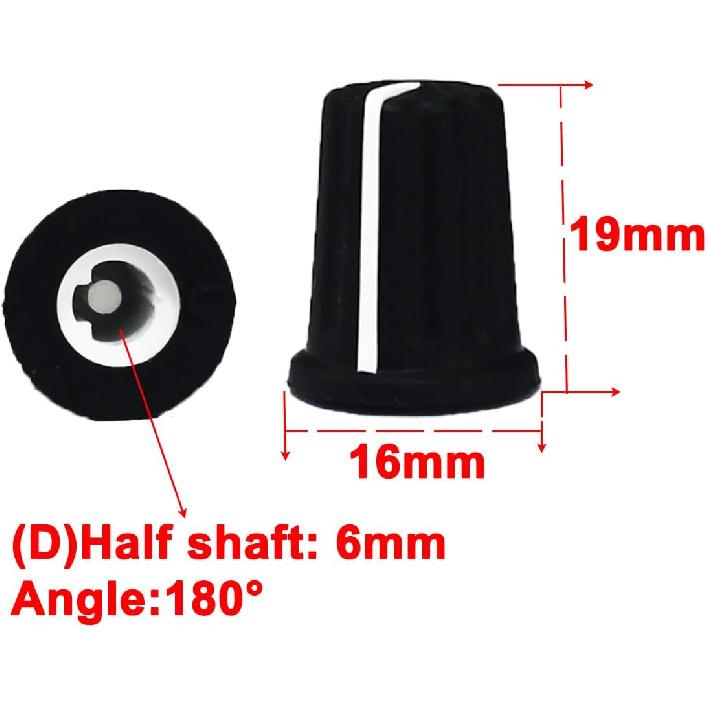 5pcs EQ Rotary Knob Replacement Equalizer Potentiometer Fader Knobs Push Rod Cap for DJ Controller Mixer Console Pioneer DDJ800, DDJ1000, DDJ1000SRT,