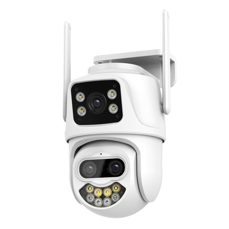 ICSEE 3-Lens 8x Zoom Wireless Outdoor 3K HD Surveillance Camera
