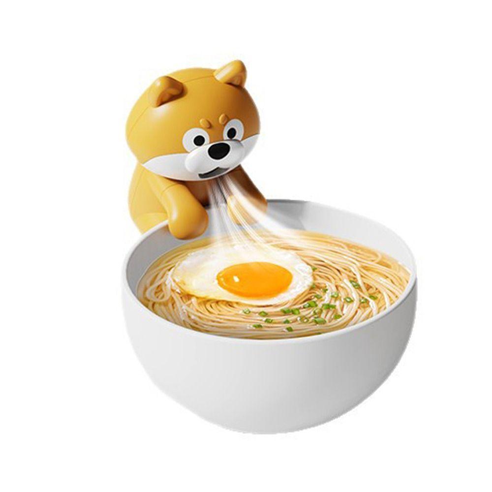 Mini Food Cooling Fan Clip-On Handheld Fan  for Cup Bowl Noodles Water Cooling Artifact