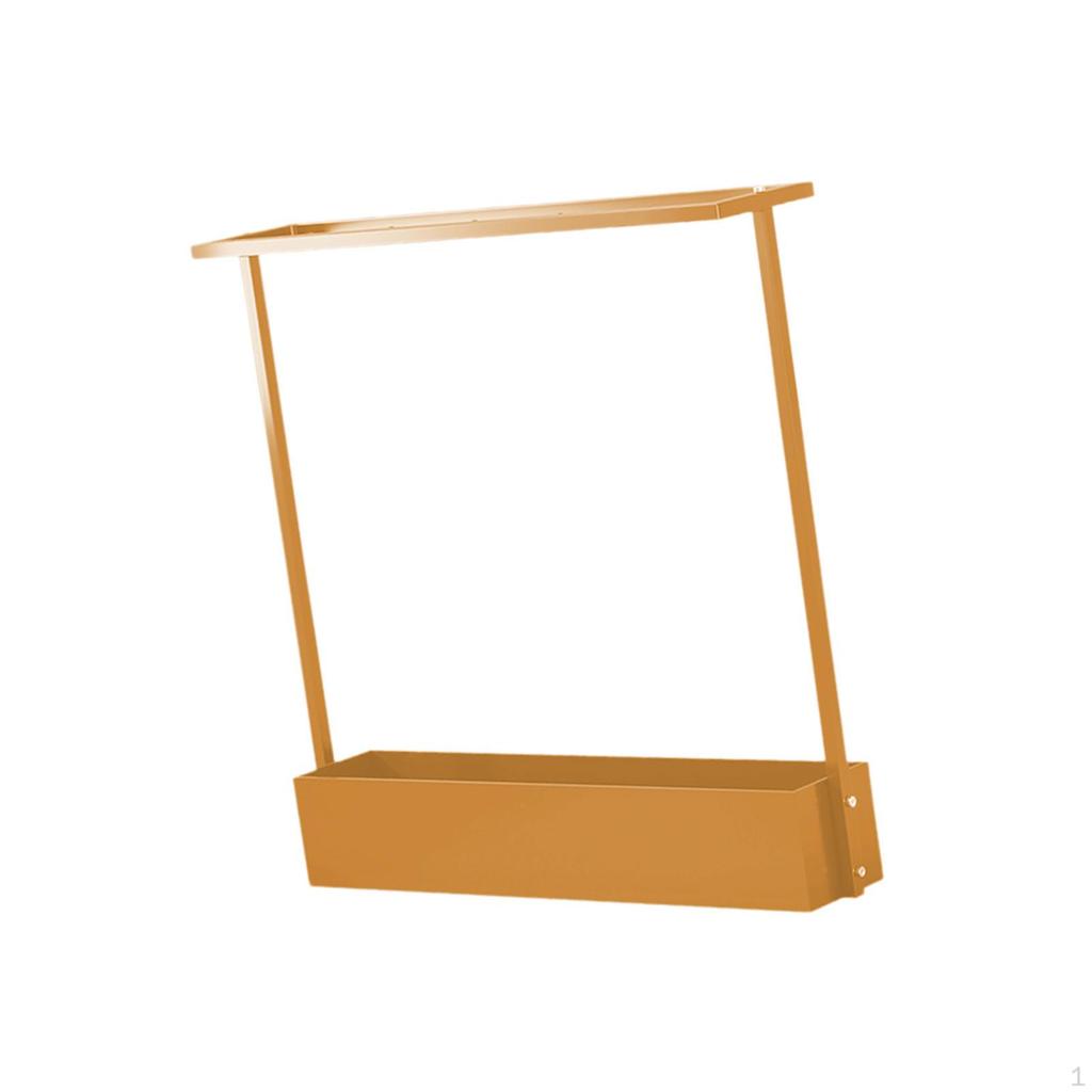 Compact And Easy To Assemble Metal Tennis Badminton Racket Storage Rack for Gym