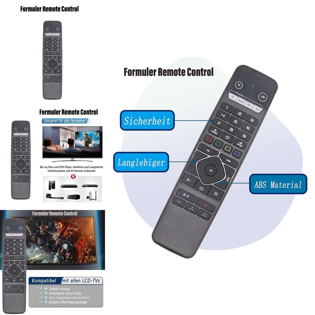 Formuler Remote Control Sleek And Ergonomic Design For Formuler Devices 18*4.3cm