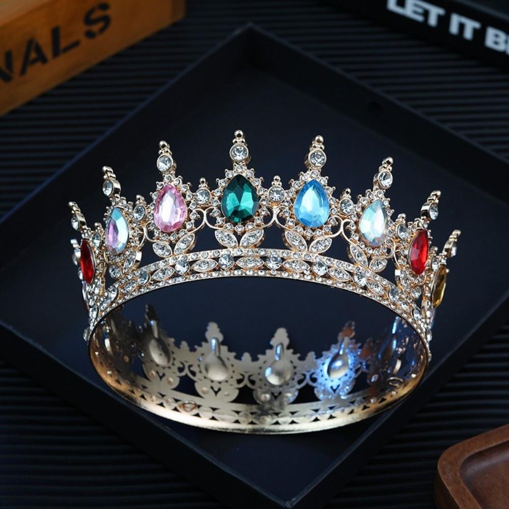 Sparkling Bridal Tiara Vintage Crystal Headpieces Formal Rhinestone Wedding Crown  Royal Occasion