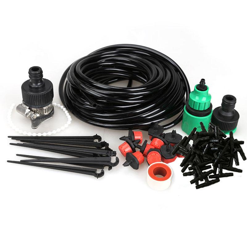10m Diy Drip Irrigation System Automatic Watering Garden Hose Micro
