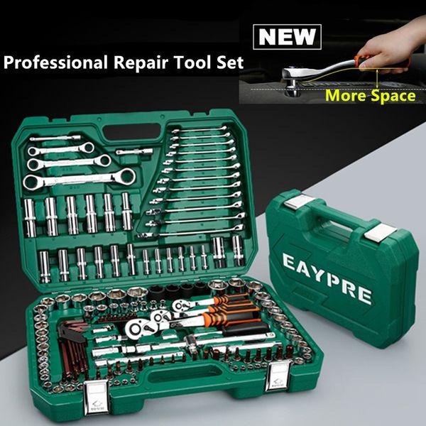 Buy Professional 46PCS Spanner Socket Set 1/4 Inch Screwdriver Ratchet