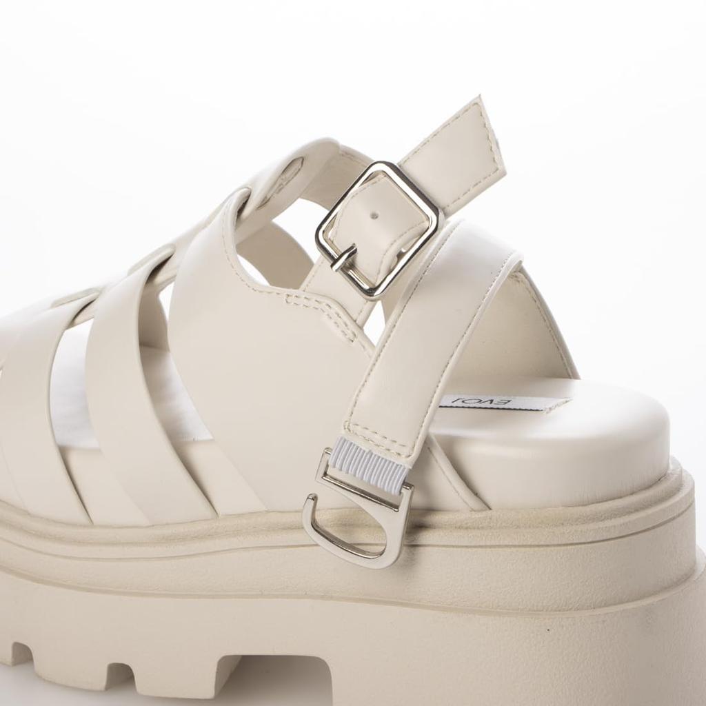 Evol Women's Large Thick-Soled Gurkha Sandals