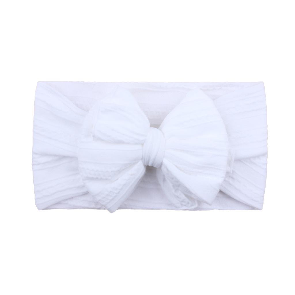 2022 Soft Nylon Jacquard Baby Headband - Elastic & Stylish Children's Hair Accessory
