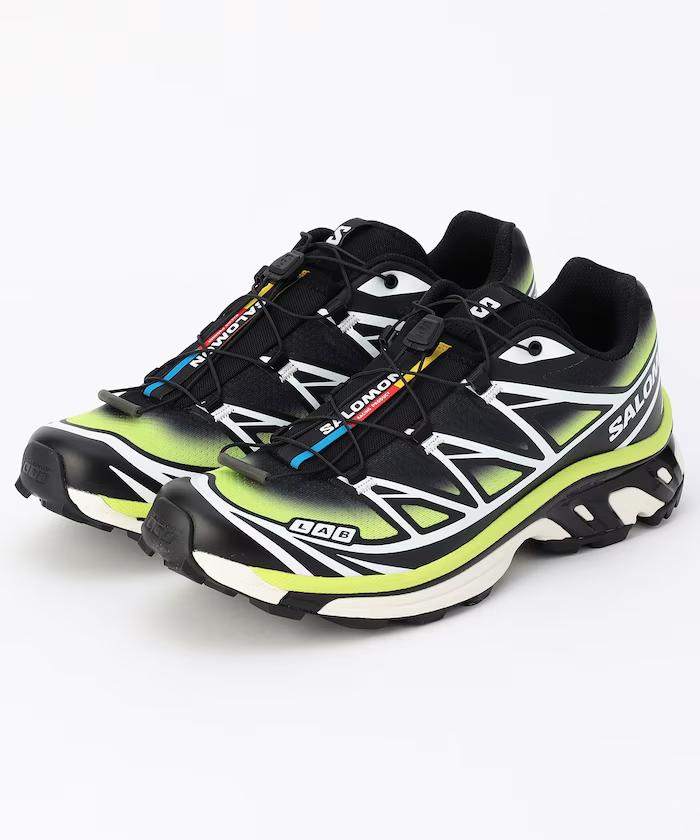 L47977400 Salomon XT-6 Skyline Black Maritime Blue Sharp Green (Men s) 10