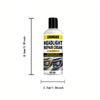Professional Headlight Repair Agent - Improves Yellowing, Oxidation, and Fogging - Polishing Agent for Lenses, Creating Clearer and Bright
