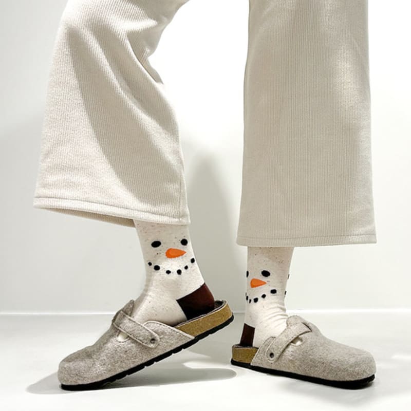 YELLOWSOCKS SNOWMAN