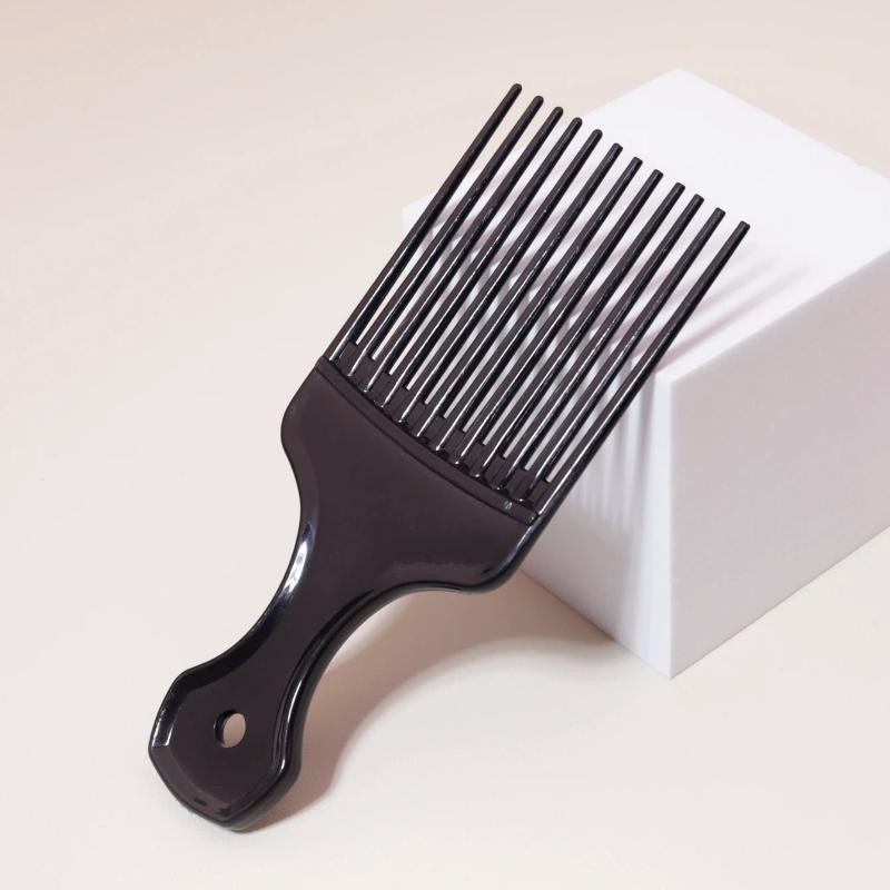 Men'S Fork Comb With Big Back And Oily Hair Styling Tool, Fist Comb With Fluffy Texture, Home Hair Salon Hairdressing Tool