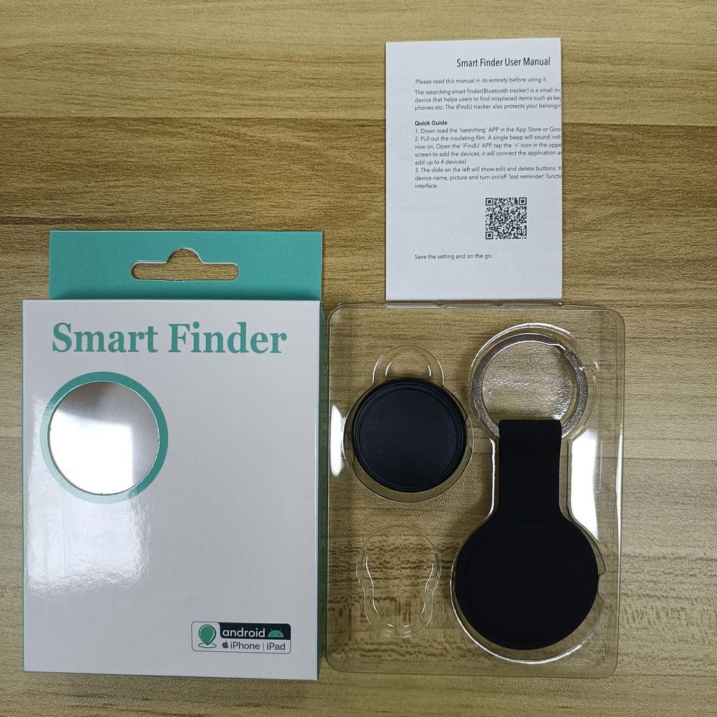 TK Universal Bluetooth Anti-loss Keychain & Bag Locator with Electronic Fence Alarm for Android & iOS