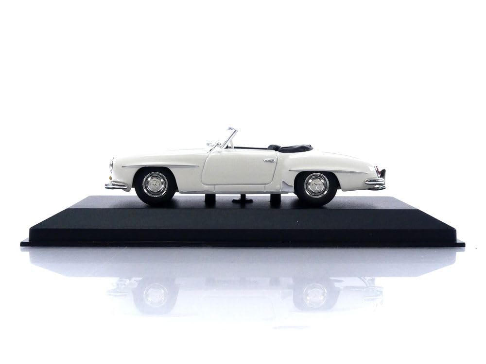 MaxiChamps scale 190SL 1955 White 1/43 Mercedes-Benz (W121)