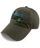 Wig Fish Shark Washed Ball Cap - Khaki