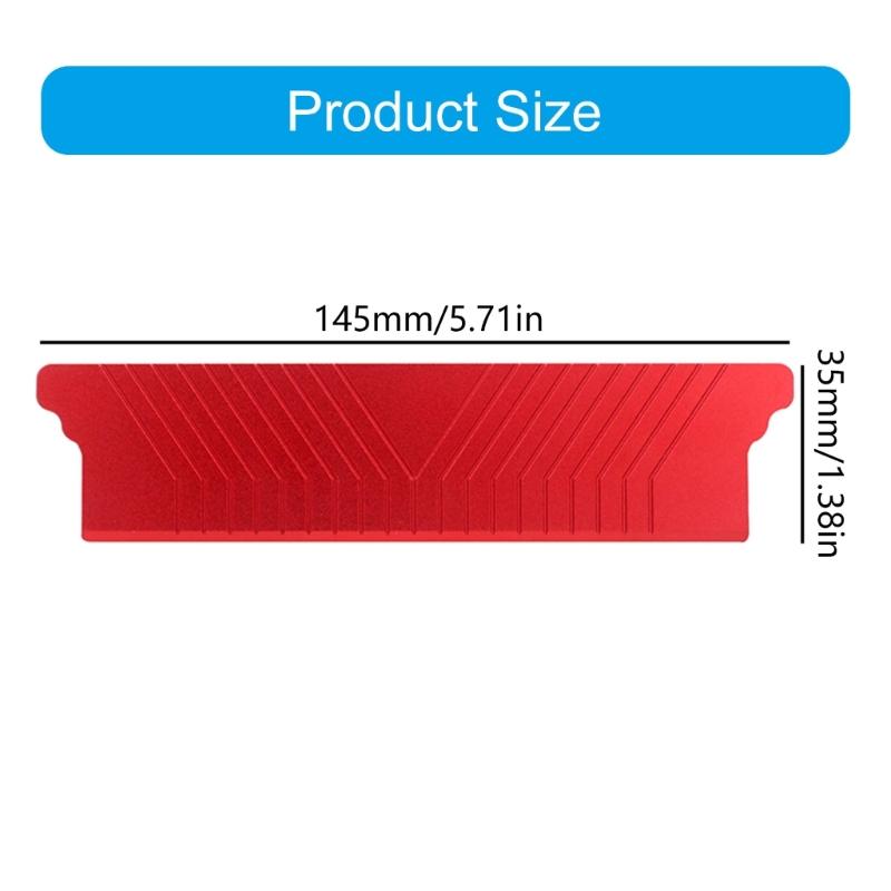 Aluminum Alloy RAMs Heat Sink For DDR5 DDR4 DDR3 Memory Module Improved Thermals Management Solution