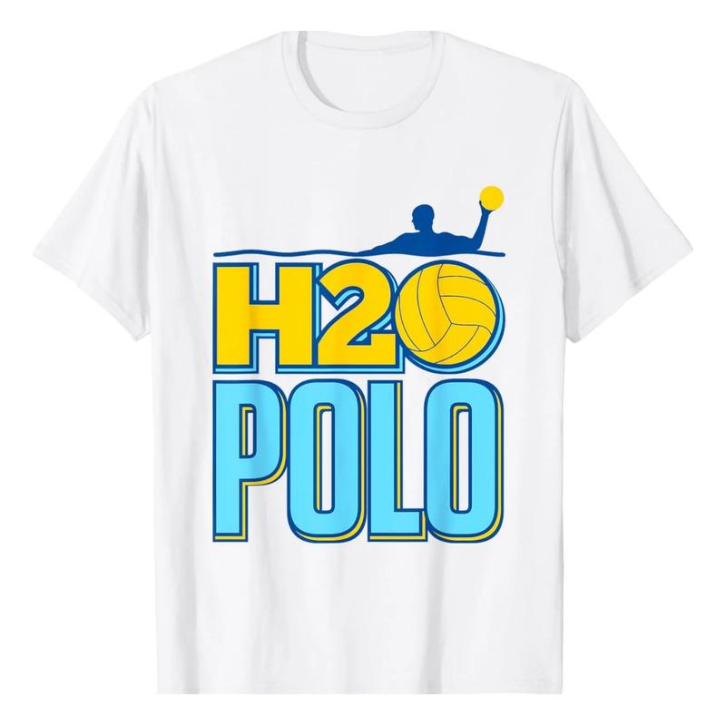 Camiseta Con Silueta De Waterpolo H2o, Regalos Para Jugador S