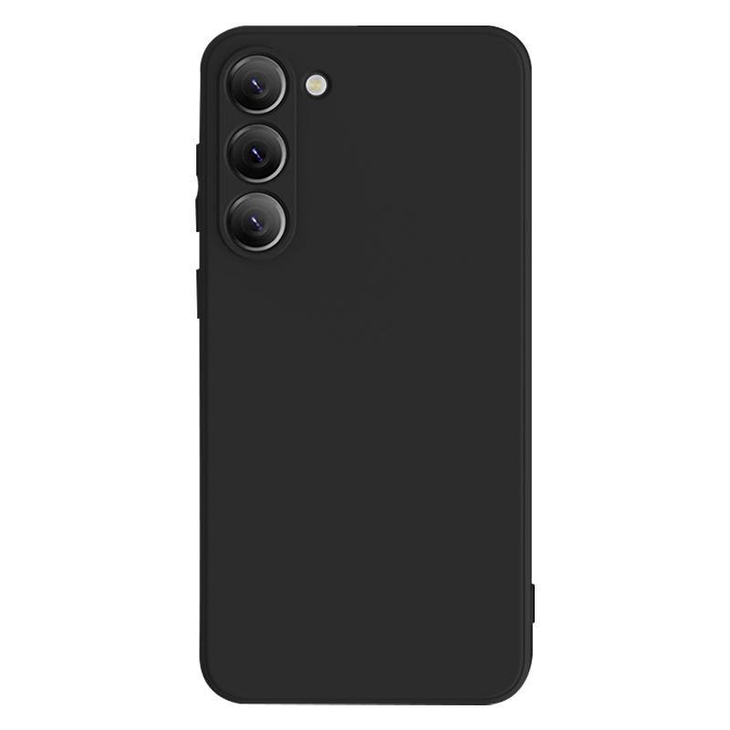 

X-LEVEL For Samsung Galaxy S23+ Liquid Silicone Texture Phone Cover Soft TPU Protective Case Black