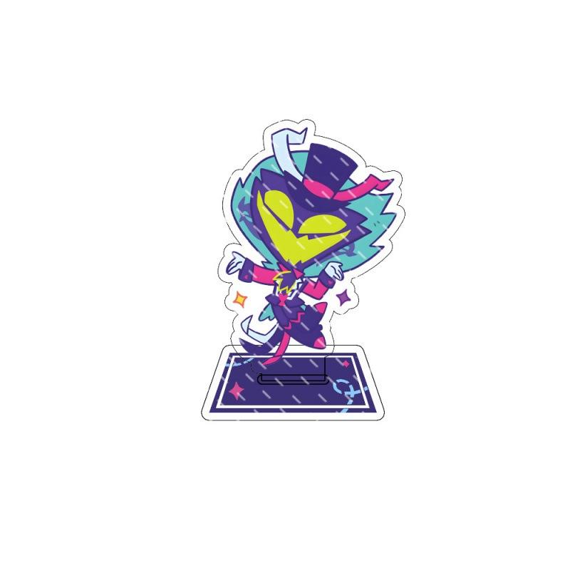 Anime Hazbin Hotel Alastor Morningstar Cosplay Stand Acrylic Cartoon Figure Standing Birthday Present Bag Decoration Collection To