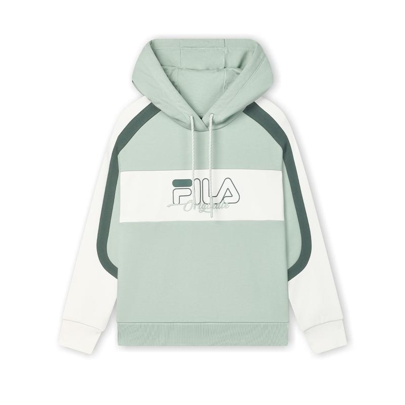 New FILA Sweatshirt Women's Wisteria Green F11W449214FTQ