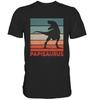 Papisaurus Dad Birthday Dinosaur T-Shirt Father's Day Gifts - Premium Tshirt