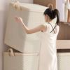Large Clothes Storage Bins With Reinforced Handles And Upgraded Thick Fabric Perfect For Seasonal Clothing Wardrobe Organization