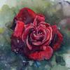 5D DIY Diamond painting Romantic flowers full diamond square/round diamond embroidery cross-stitch set home wall decorative art