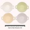 Double-Eared Ceramic Dipping Dish for Sauces and Snacks