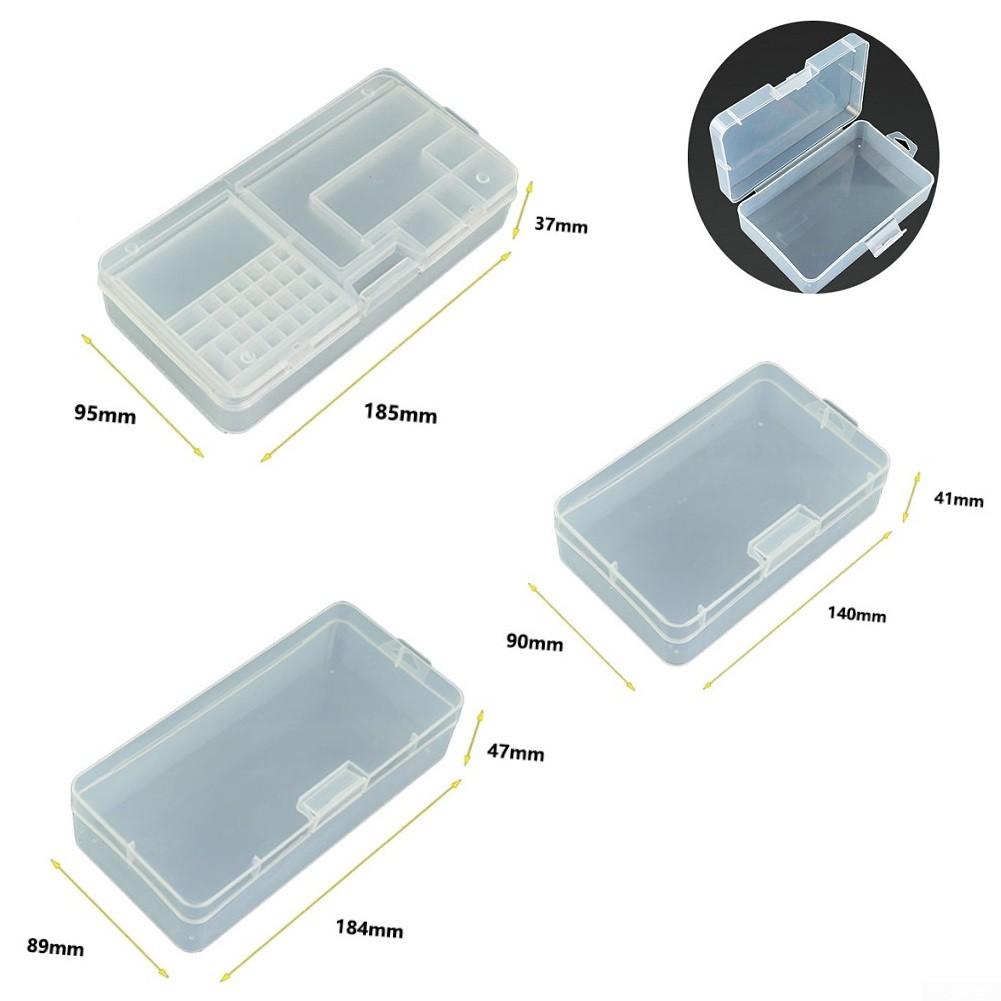 PVC Plastic Rectangle Transparent Suitable For Electronic Components
