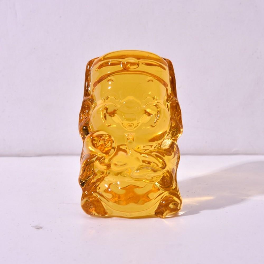 Gifts Good Luck Five Gods of Wealth Statue God of Wealth Decoration Desktop Jewelry Crystal Ornament Five Fu God of Wealth