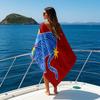 Blue Tiger & Stars Quick Drying Bath Towel Microfiber Beach Towel - Light Weight Swimming Camping  Yoga Beach Out