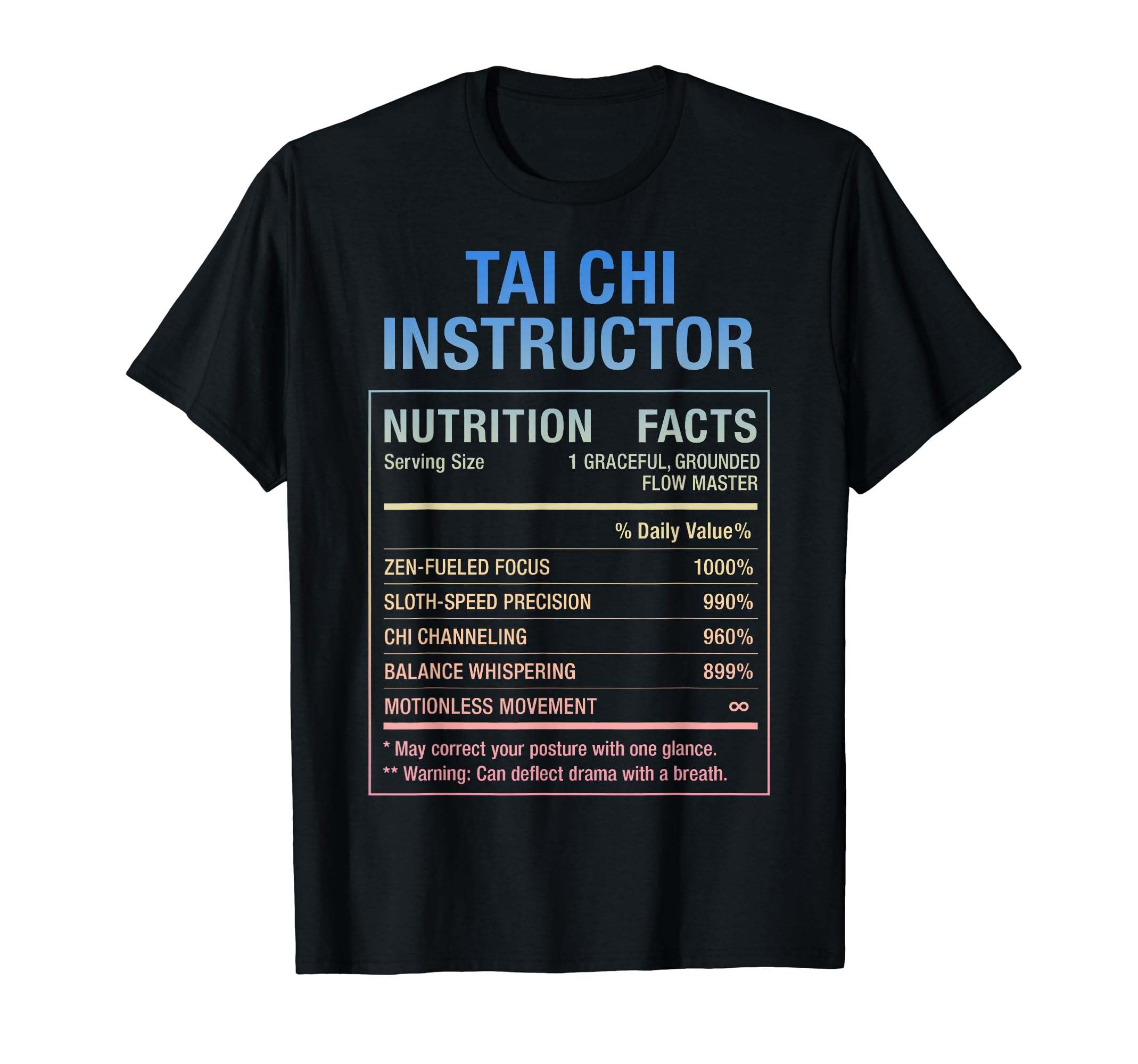 Tai Chi Instructor Facts T-Shirt