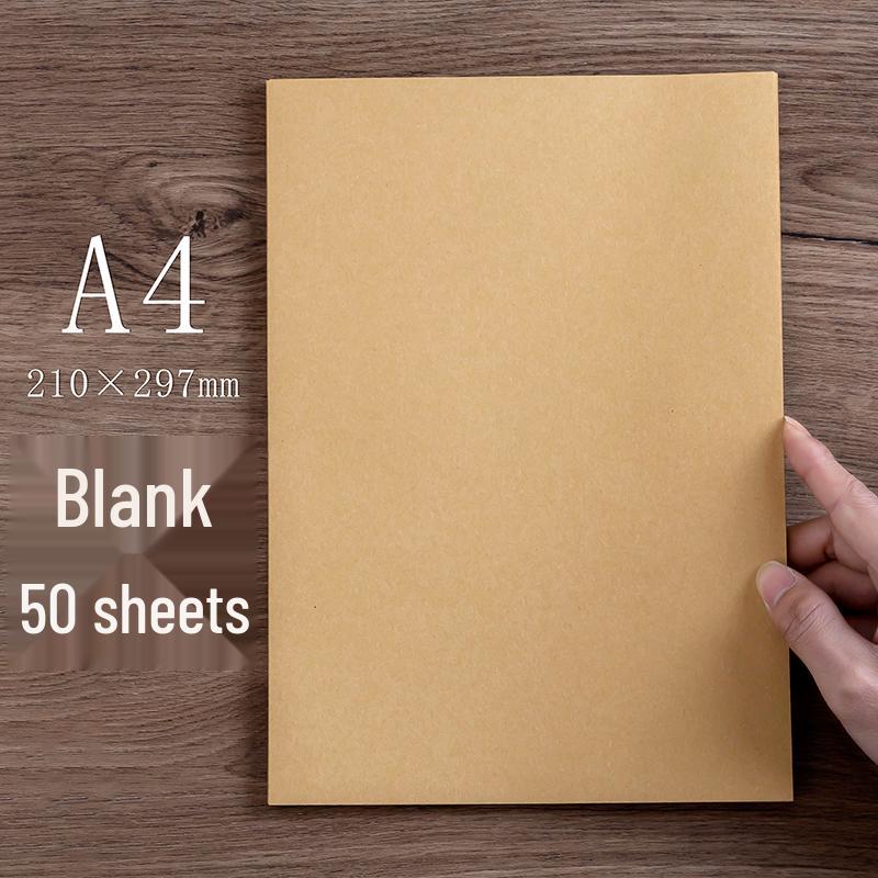 Vintage Wave Love Letter Set - 200 Sheets & Envelopes In Retro Kraft Paper Style