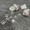 5/10pcs 1U Keycaps Set XDA Height Transparent with Backlit For Personalizing Mechanical Keyboards Enhances Typing