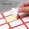 50 Sheets Self-Adhesive Blank Labels for Handwritten or Name Stickers