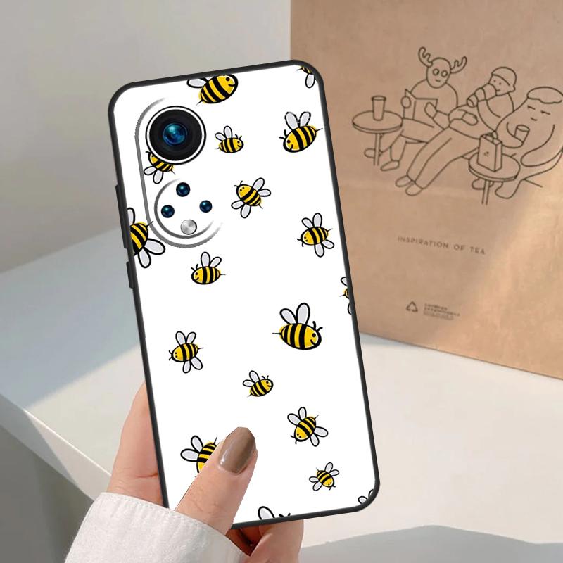 

Bee Bumblebee Pattern For Honor Magic 8 7 6 5 Pro Case For Honor X9d X9c X9b X9a X8c X8b Win 200 400 50 70 90 Lite Honor 400 Pro