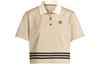 Originals Women's Adicolor 70s Polo Shirt 'Brown Desert' IK7850
