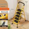 Folding Handrail Ladder with Extra Wide Pedals for Interior Use