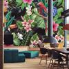 3D Wallpaper Tropical Rain Forest Parrot Leaf Mural Living Room Restaurant Cafe Bar Backdrop Wall Painting Frescoes