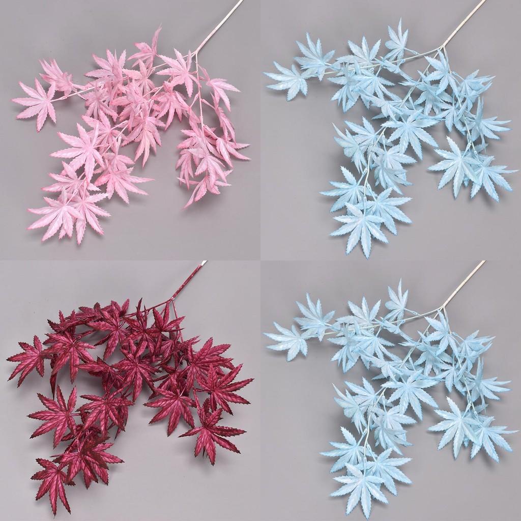 Maple Leaf Artificial Flower Wedding Prop For Outdoor Photography And Home Decor