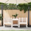 VidaXL Lot de 2 Chaises de Jardin, Sièges avec Accoudoirs, Fauteuils avec Dossier, Meubles de Jardin Patio, Scandinave, 825129