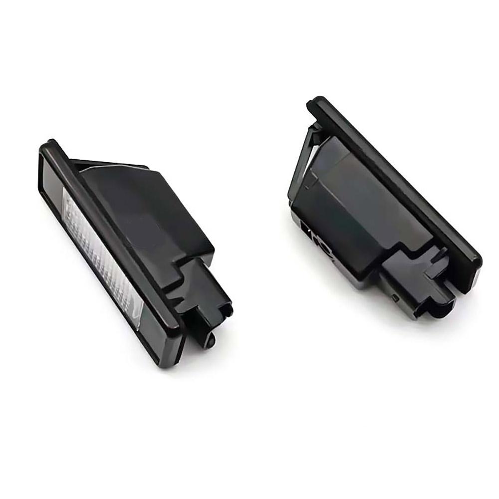 2x LED License Plate Light 6340G9 for Peugeot 307 308 406 407 508 607 806 807