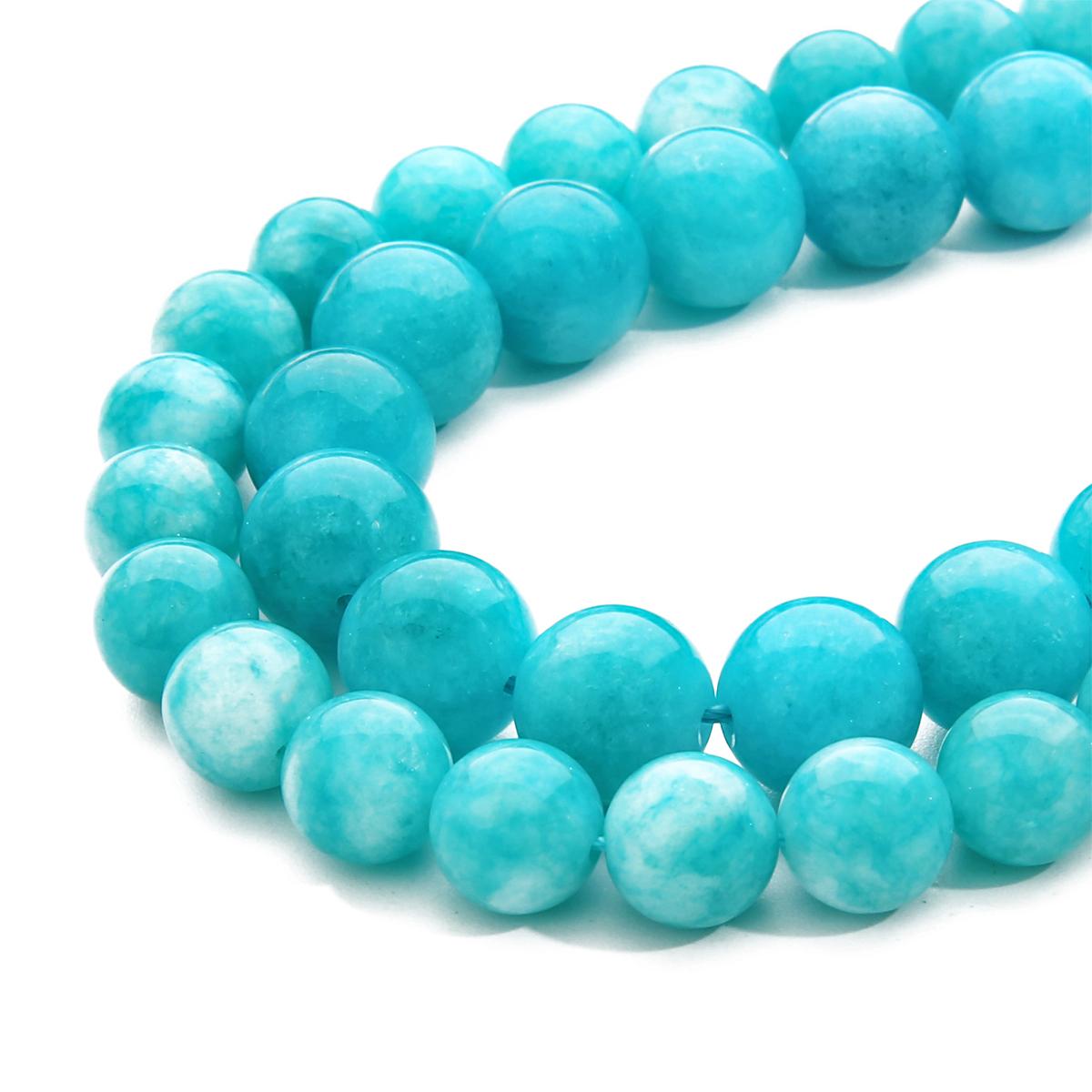 

6/8/10/12 мм натуральный камень нефрит яшма бусины свободные круглые бусины для изготовления ювелирных изделий DIY браслет ожерелье серьги аксессуары около 15 дюймов/нитка 12mm 32pcs яркий бирюзовый