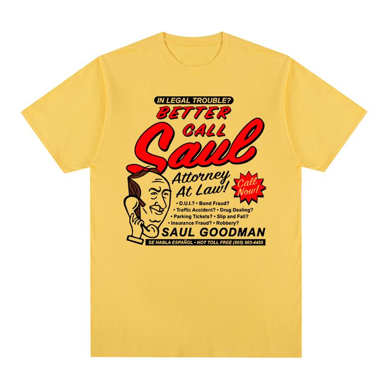Better Call Saul Vintage T-shirt Heisenberg Breaking Bad Missing Sign Clothes Cotton Men T Shirt New TEE TSHIRT Womens Tops