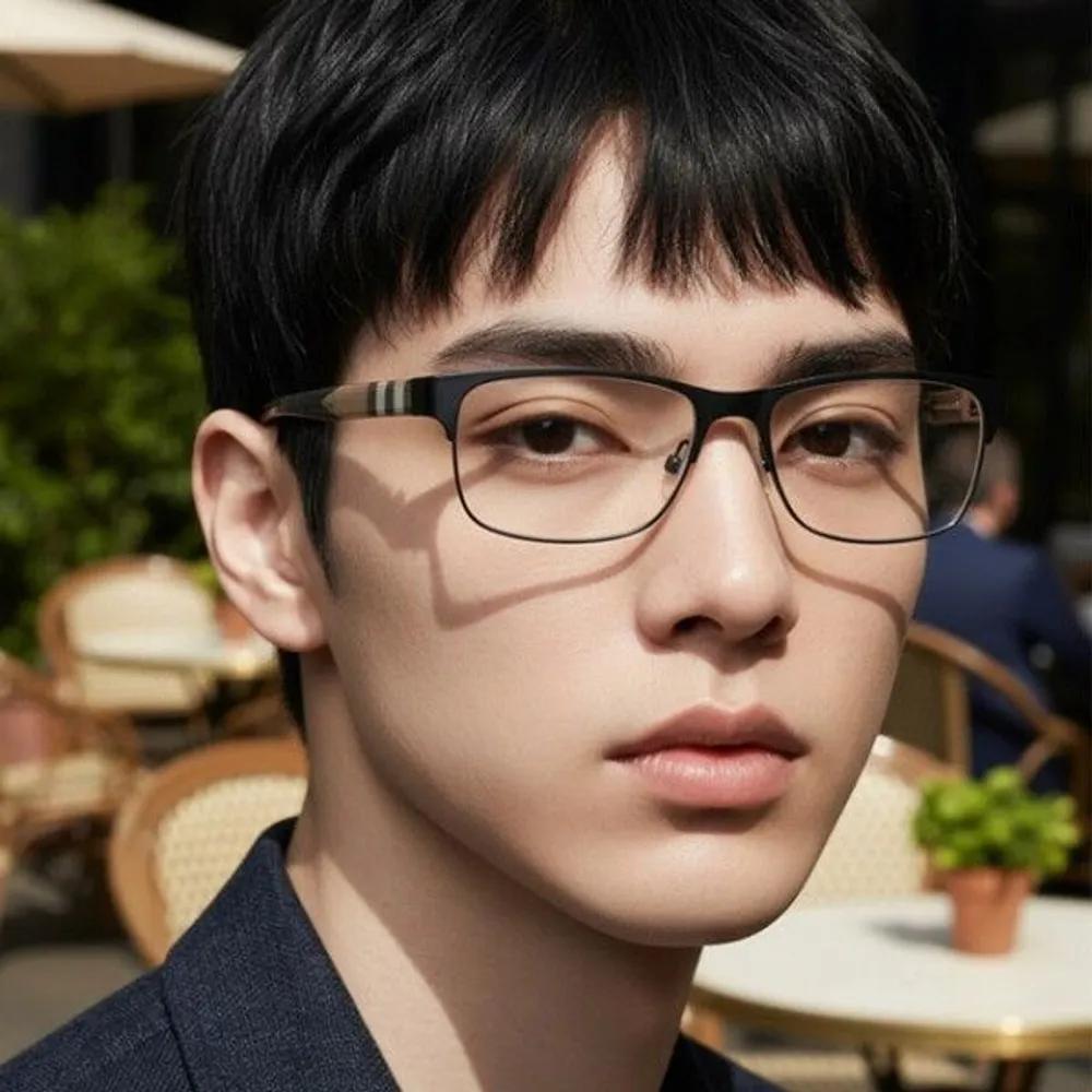 

[Burberry] Eyeglass Frames BE1289 1007 Men s & Women s Metal Glasses Fashion