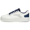 Life Collection Cookie Shoes Abrasion Resistant Breathable Low Top Skateboard Shoes Men's White Gray Blue Sneakers 912358005-4
