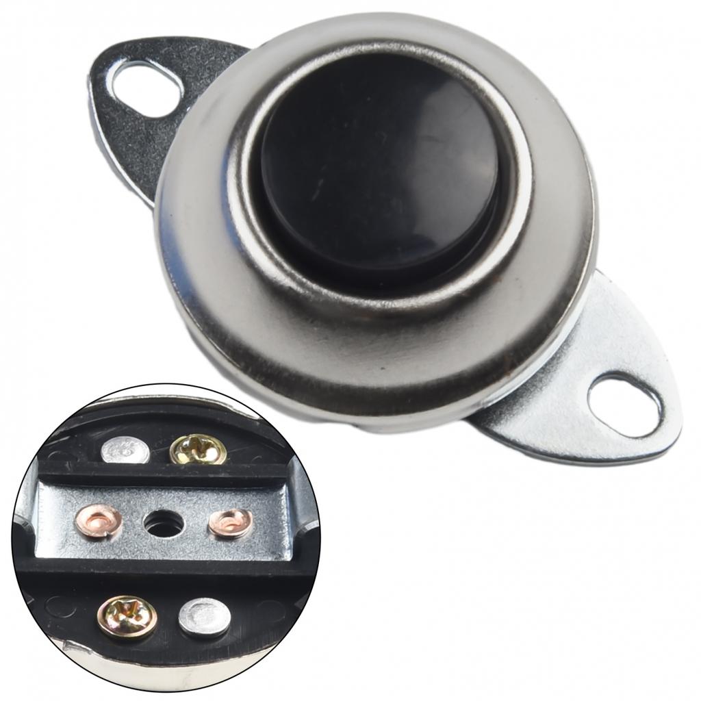 Schalter Knopf 50 MOhm Max ABS Kunststoff + Metall Auto Motor Drücken