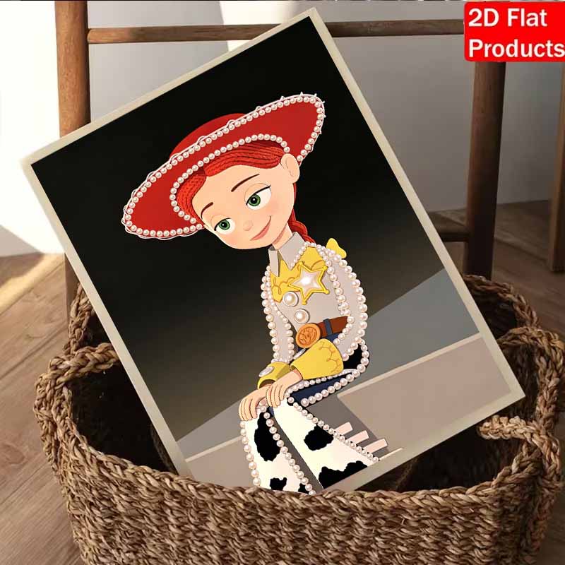 Disney Pearl Painting Toy Story Trish Art Kit Adult Beginner Home Wall Decor Special Shape