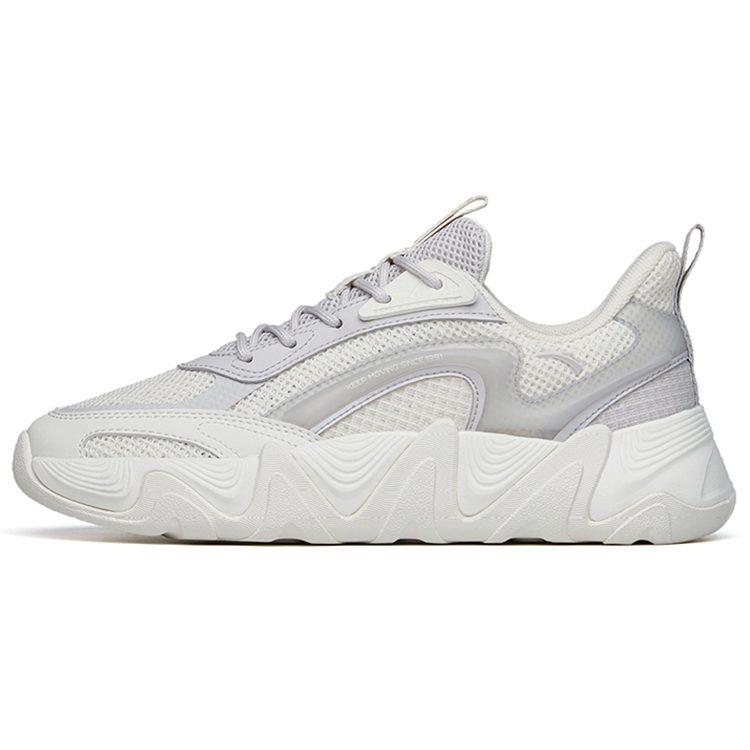 Anta Cushioning Slip Resistant Cushioning Slip Resistant Low top Casual Shoes Women's Gray 122228051-3