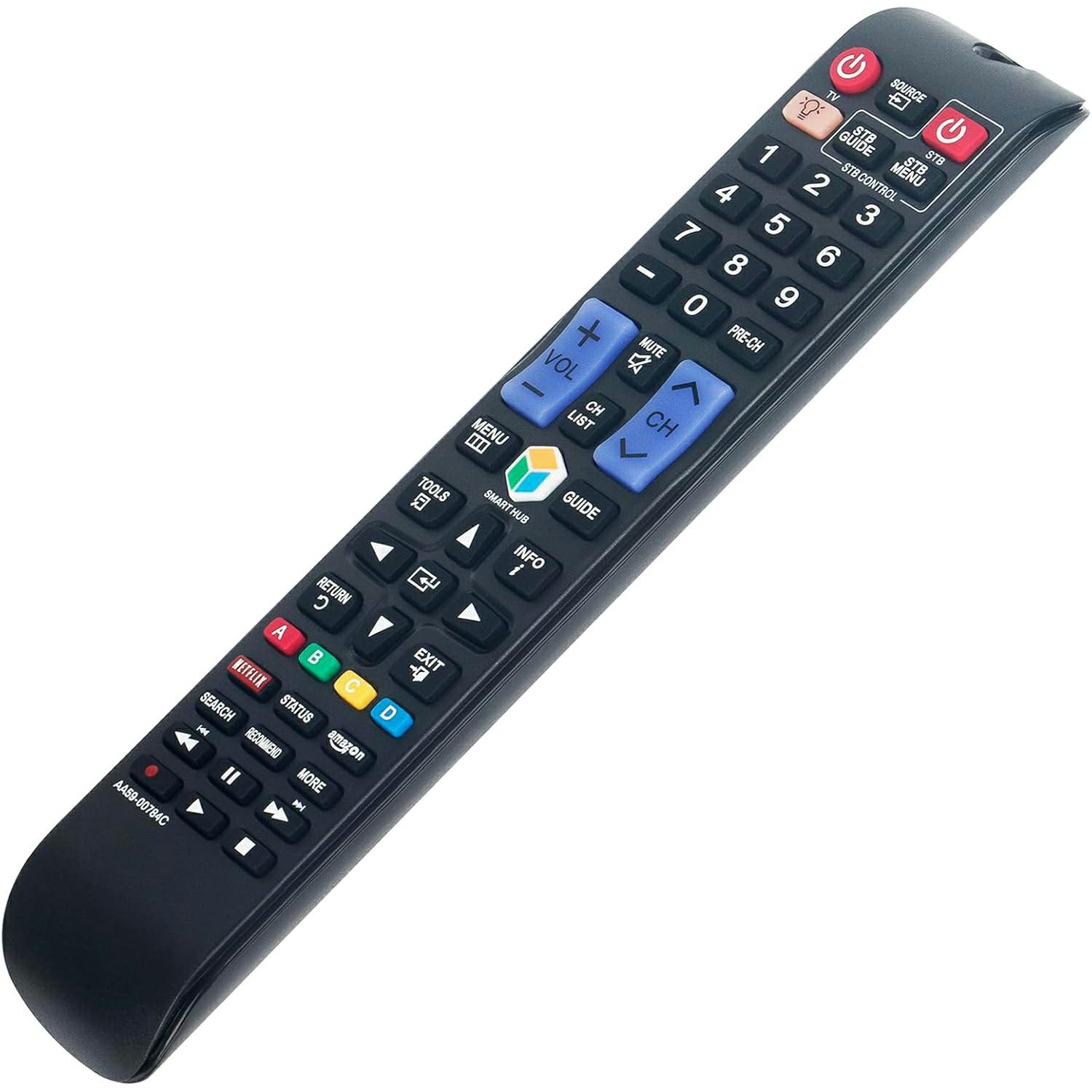 

AA59-00784C For Samsung TV Battery Operated Remote Control Replacement Ergonomic Wireless Controller A