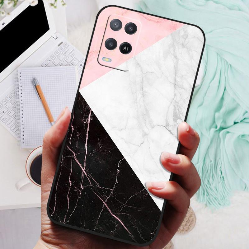 For Oppo A54 Case Shockproof Phone Cover Soft Silicone TPU Back Cases for Oppo A54 4G Case CPH2239 Coques for OPPOA54 A 54 Capa